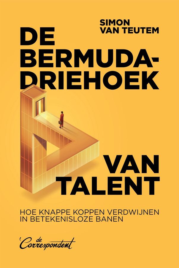 De omslag van De bermudadriehoek van talent, van Simon van Teutem